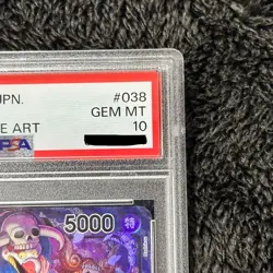 PSA10 2024 One Piece Card Game Boa Hancock OP07-038 Parallel Japanese Gem MInt - Image 4