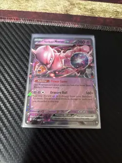 Pokemon TCG Team Rockets Mewtwo EX Double Rare Card 216 Near Mint Promo - Image 1