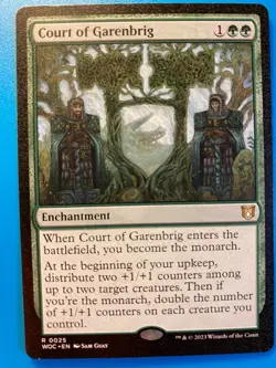 MTG 1x Court of Garenbrig # 25 Wilds of Eldraine Magic the Gathering Card x1 NM - Image 1