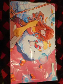 One Piece Nami Zeus Playmat Only Bandai Card Fest 24-25 - Image 1