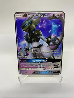 Mewtwo GX Gold Metal Pokemon Card-Collectible Gift Display！Christmas - Image 1