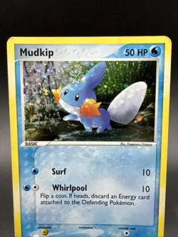 Mudkip 018 Black Star Promo Holo Pokemon Card - Image 2