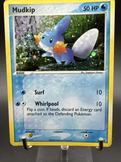 Mudkip 018 Black Star Promo Holo Pokemon Card - Image 3