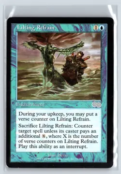 Lilting Refrain Urza's Saga Uncommon - MTG Magic the Gathering Card - Image 1