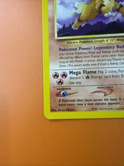 Pokemon TCG Entei Neo Revelation Card 17/64 LP - Image 3