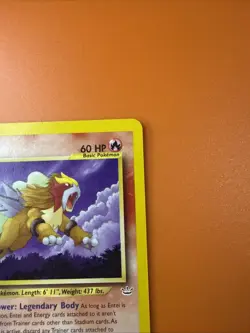 Pokemon TCG Entei Neo Revelation Card 17/64 LP - Image 5