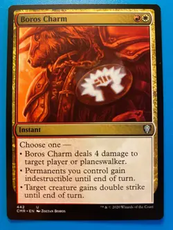 MTG 1x Boros Charm # 442 Commander Legends Magic the Gathering Card x1 NM - Image 1