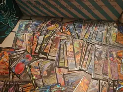🔥🔥POKEMON TCG OVER 150+ EXs & Vs MIXED CARD LOT. SWORD &SHIELD ERROR. SELLERS. - Image 2