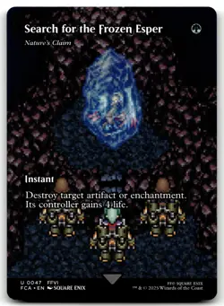 Search for the Frozen Esper #47 Showcase - FINAL FANTASY: Through the Ages - MTG - Image 1