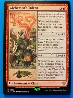 MTG 1x Alchemist's Talent # 22 Commander: Bloomburrow Magic the Gathering x1 NM - Image 1