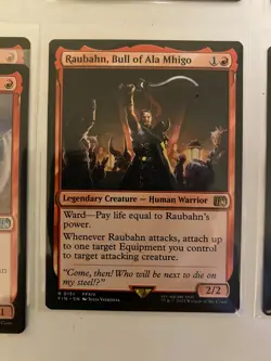 MTG FINAL FANTASY - Gilgamesh Raubahn Mono Red Equipment Control Deck - Image 3
