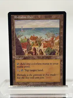 Rishadan Port Mercadian Masques Near Mint Mtg Magic The Gathering Never Played - Image 1