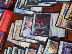 40 MtG Spider-Man Lot of Blue Common, Uncommons, Land, Legendary, 1 Foil SPM 045 - Image 2