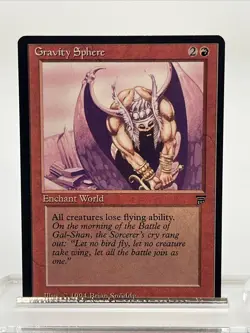Gravity Sphere Legends Magic The Gathering Mtg Near Mint Never Played 1994 - Image 1