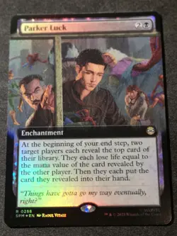 Parker Luck - Foil - Extended Art - SPM - MTG - EN - NM - 0258 - Image 1
