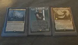 Mtg borderless cloud midgar mercenary, starting town, and prelease masamune - Image 1