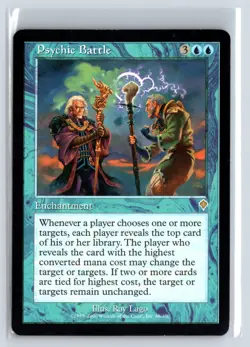 Psychic Battle Invasion Rare - MTG Magic the Gathering Card - Image 1