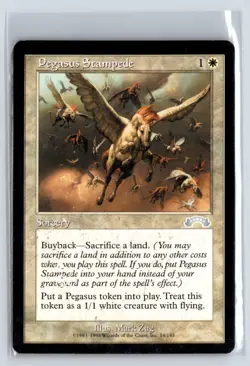 (4X) Pegasus Stampede Exodus Uncommon - MTG Magic the Gathering Card - Image 3