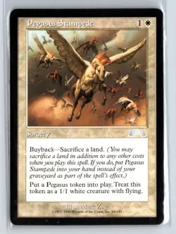 (4X) Pegasus Stampede Exodus Uncommon - MTG Magic the Gathering Card - Image 5