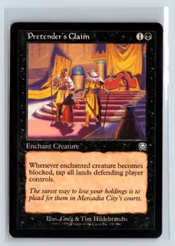 Pretender's Claim - Mercadian Masques - MTG Magic the Gathering Card - Image 1
