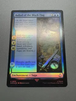 Ballad of the Black Flag Foil MTG Assassin's Creed Magic The Gathering Foil 0013 - Image 1
