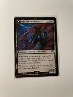 MTG Magic the Gathering Vincent Valentine (125/764) Final Fantasy Non Foil - Image 1