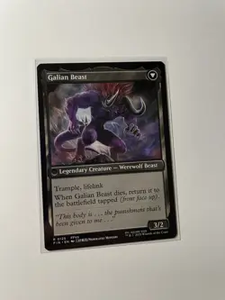 MTG Magic the Gathering Vincent Valentine (125/764) Final Fantasy Non Foil - Image 2
