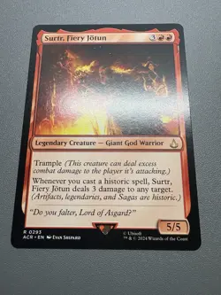 MTG Surtr, Fiery Jotun Universes Beyond Assassin's Creed 293 LP - Image 1