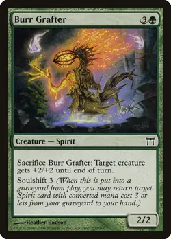 2004 Burr Grafter Champions of Kamigawa MTG Magic The Gathering NM - Image 1