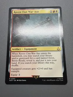 Raven Clan War-Axe 297 MTG Assassin's Creed LP - Image 1