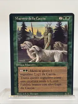 Master Of The Hunt Legends Italian Near Mint Never Played Mtg Magic Gathering - Image 1