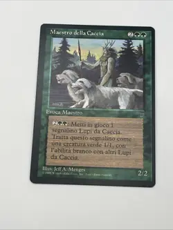 Master Of The Hunt Legends Italian Near Mint Never Played Mtg Magic Gathering - Image 4