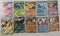 Pokemon 151 10 Card EX Lot Mew Charizard Blastoise Venusaur Golem Ninetales ENG - Image 1