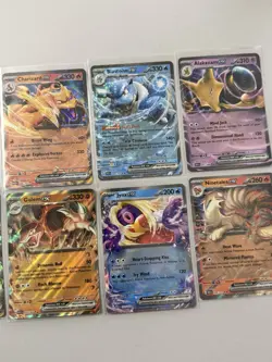 Pokemon 151 10 Card EX Lot Mew Charizard Blastoise Venusaur Golem Ninetales ENG - Image 3