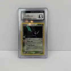 Pokemon TCG Crobat 2/113 EX Delta Species Holo CGC 8.5 NM - Image 1