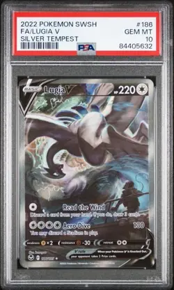 PSA 10 Lugia V - 186/195 - Silver Tempest - Pokemon - Read Description - Image 1