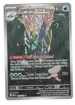 Pokemon TCG: Clawitzer (Illustration Rare) - 141/131 - ME01: Mega Evolution - NM - Image 1
