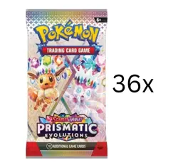 Pokemon TCG Prismatic Evolutions 36 Booster Packs (Factory Sealed) - Image 1