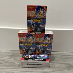 Pokemon Surging Sparks Booster Bundle - Factory Sealed *Lot Of 4* - Image 1