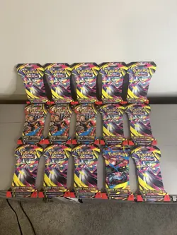 Pokemon TCG Mega Evolution Booster Pack Sleeved - 15 Packs Factory Sealed - Image 1