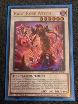 Yugioh Rage Rose Witch DOOD-EN040 Ultra Rare 1st Edition NM - Image 1