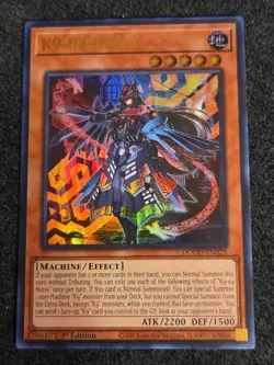 Yugioh K9-04 Noroi Ultra Rare DOOD-EN025 Near Mint - Image 1