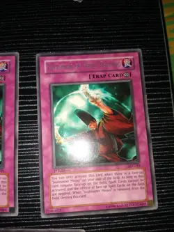 X3 YUGIOH TALISMAN OF SPELL SEALING RARE AST-049 NM - Image 4