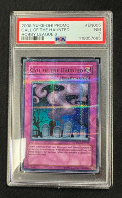 Yugioh Call of the Haunted Hobby League PSA 7 - Image 1