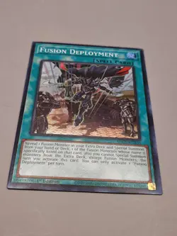 FUSION DEPLOYMENT SUPER RARE 1ST EDITION SDCS-EN030 YUGIOH! - Image 1