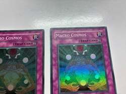 USA SELLER YuGiOh 3 X Macro Cosmos - DR04-EN237 - Super Rare Playset VLP - Image 4