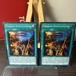 Yugioh Therion Discolosseum X2 Prismatic Secret MP23-EN091 1st NM Playset +BONUS - Image 1