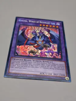 Yugioh Garura, Wings of Resonant Life Prismatic Secret MP23-EN148 1st NM - Image 1