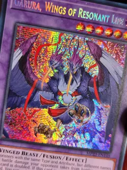 Yugioh Garura, Wings of Resonant Life Prismatic Secret MP23-EN148 1st NM - Image 3