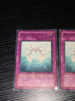 Miraculous Descent EOJ-EN058 X 3 Rare Mint YUGIOH - Image 2